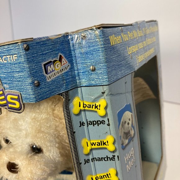 Vintage HTF Palm Puppies Dizzy MGA Interactive Puppy Dog Toy Pet 2001 New - Picture 2 of 12